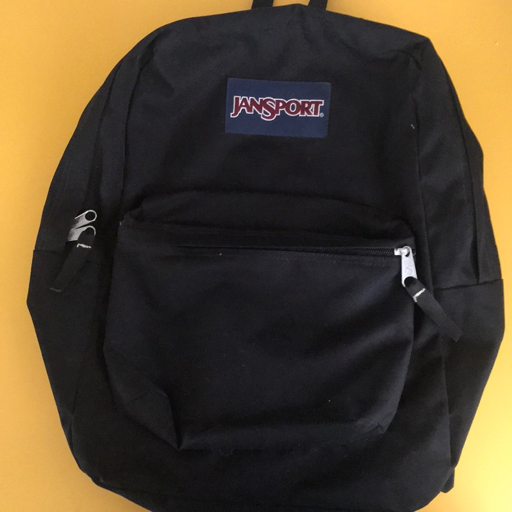 Black Jansport backpack
